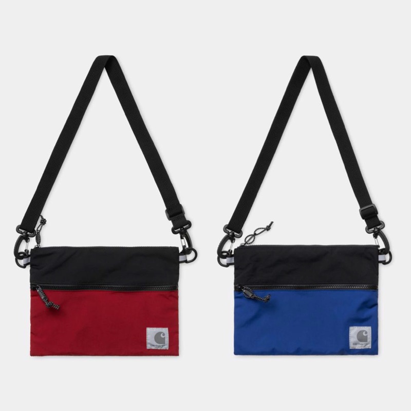 Carhartt WIP Dexter Strap Bag 雙面反光logo 防潑水肩背包小側包側背小包| 蝦皮購物