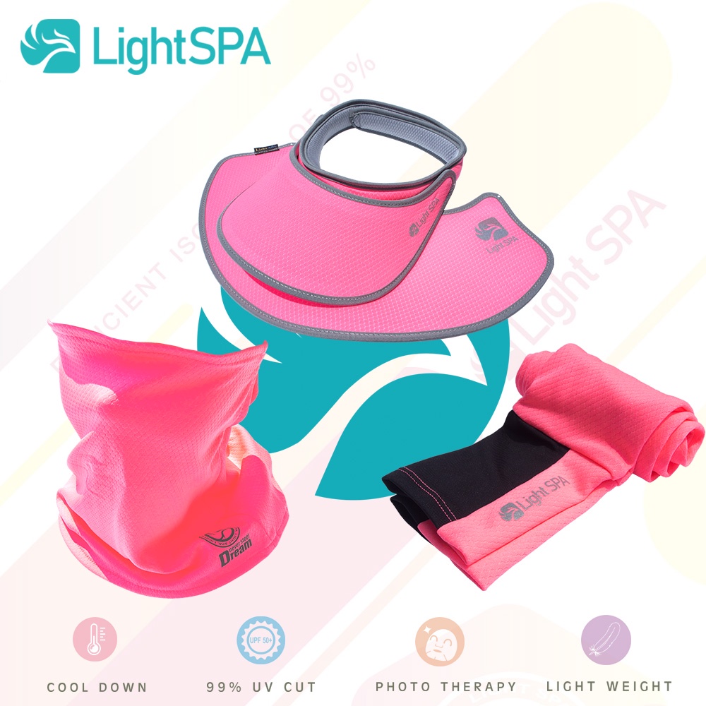 LIGHT SPA美肌光波機能防曬三件組