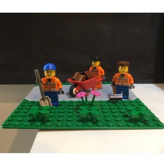 LEGO樂高經典絕版CITY城市系列MOC 城市公園管理處工程團隊組