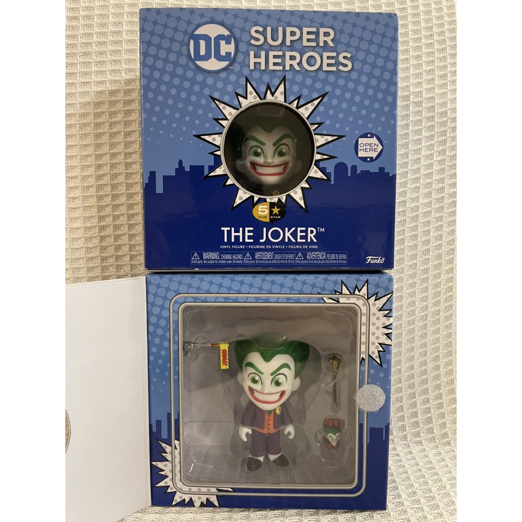 《$uper Toys》全新 現貨 FUNKO POP 5 Star DC 經典系列 小丑 公仔 盒玩 Q版
