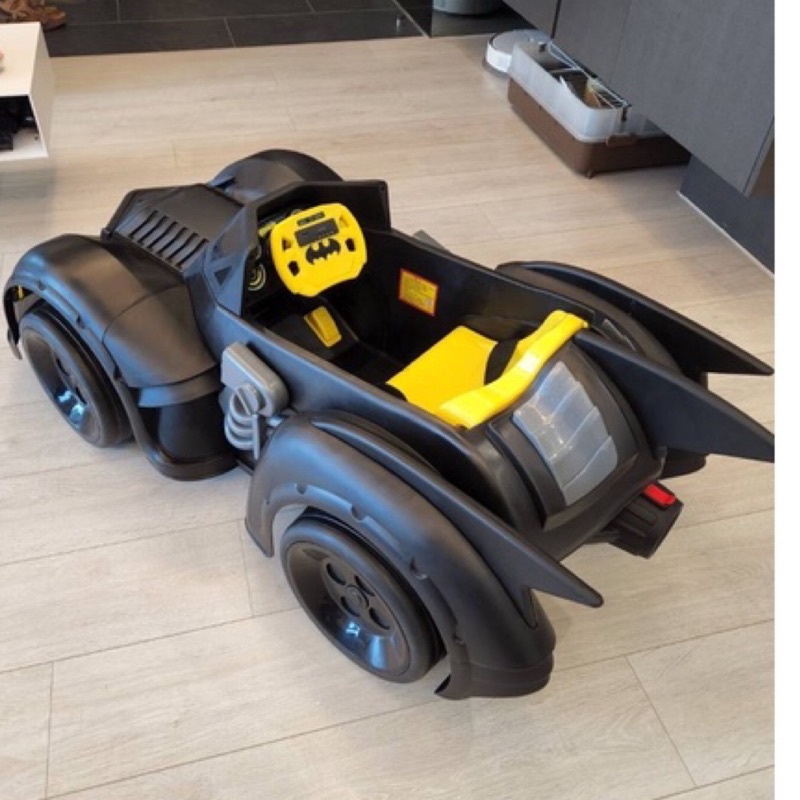 《99新-僅試玩》蝙蝠俠Batman煙霧蝙蝠車 手機/遙控器/自主操控 3合1 電動車 兒童超跑
