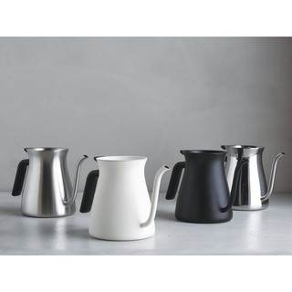 日本【KINTO】FARO 不鏽鋼咖啡壺 手沖壺 細口壺 滴水壺 900ml 咖啡愛好者 2色現貨供應