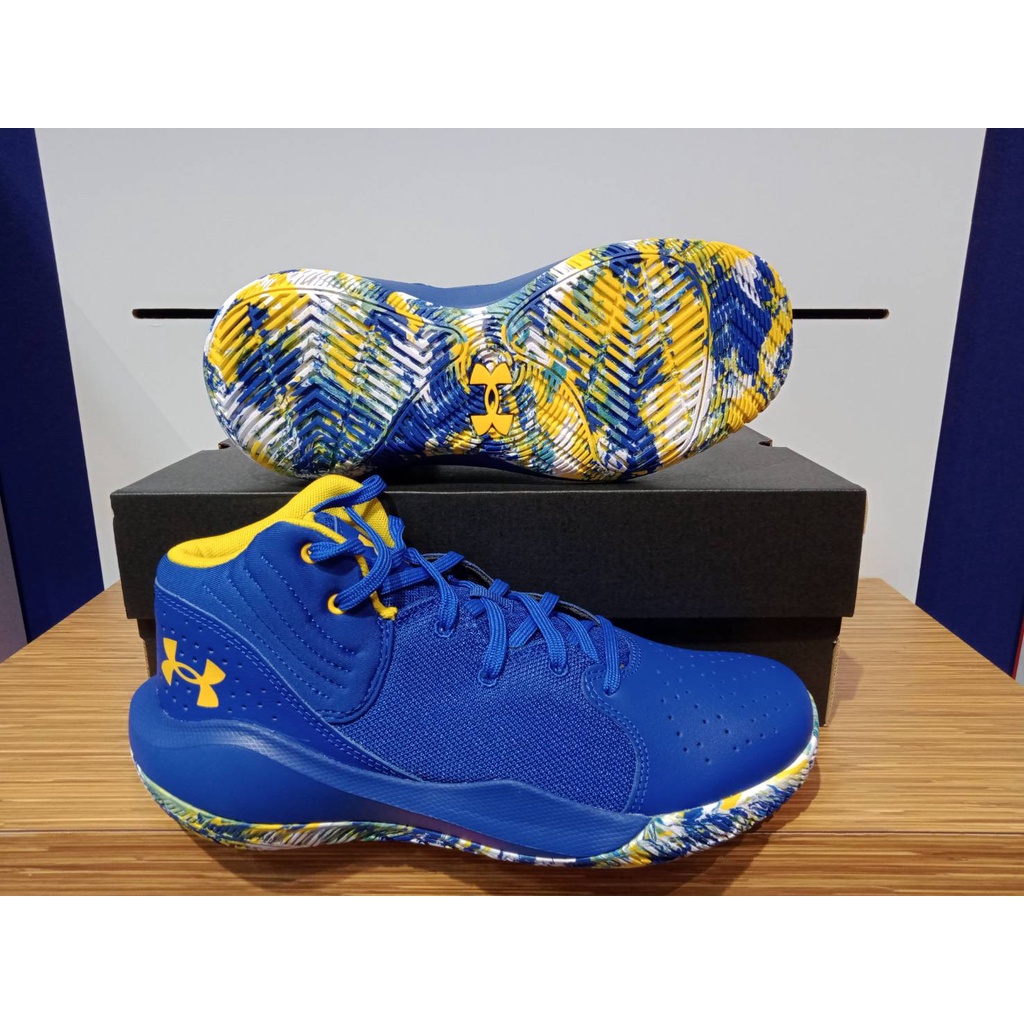 UNDER ARMOUR UA 男 JET 21 黑 籃球鞋 3024260-400