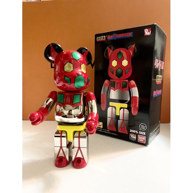 🟡日本商品正貨🟡 BE@RBRICK 200%超合金 Getter One 蓋特機器人 蓋特1號 庫柏力克熊