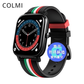 多功能睡眠計步健康運動智能智慧穿戴手錶COLMI P12 Smart watch全觸智慧通話手錶IP67心率運動音樂手錶