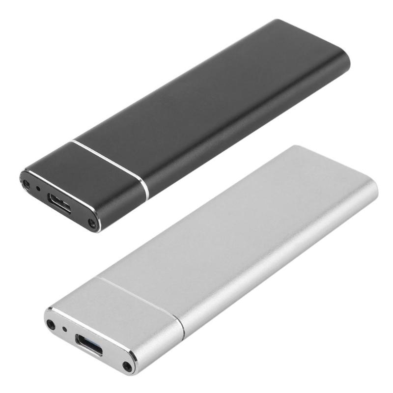 Usb 3.1 Type-C 轉 M.2 NGFF SSD 移動硬盤磁盤盒 6Gbps 外置外殼,適用於 m2 SATA