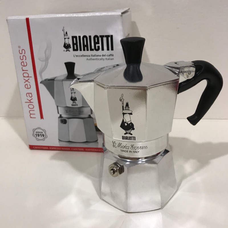 全新 【義大利第一品牌】 Bialetti比亞樂堤 經典摩卡壺(MOKA) 2杯份