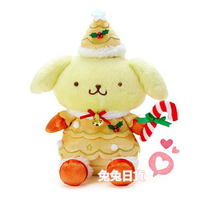 送禮~兔兔日貨~日本進口 三麗鷗 布丁狗 聖誕節 絨毛 玩偶 娃娃 妖精 小精靈 聖誕佈置 聖誕禮物 聖誕節童話 拐杖糖