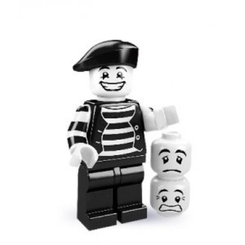 Lego 8684 第二代 默劇演員