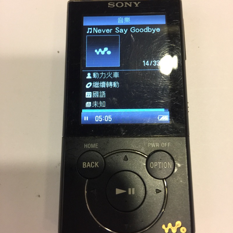 SONY MP3播放機(NWZ-E443）