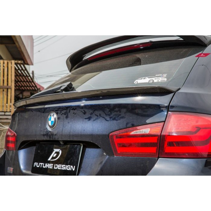 【政銓企業】BMW F11 全車系專用 抽真空 碳纖維 卡夢 中尾翼 中導流 後上尾翼 現貨供應520 528 代客安裝