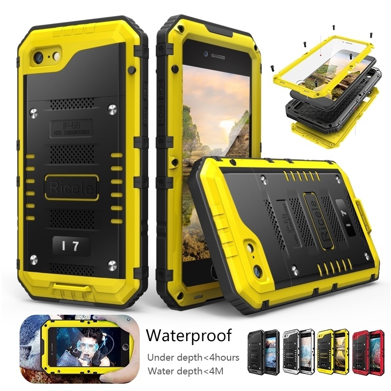 Ip68防水殼頂級潛水殼金屬殼iphone Xr 玩水必備iphone Xs Max防水防塵防震手機套防摔手機殼浮潛殼 蝦皮購物