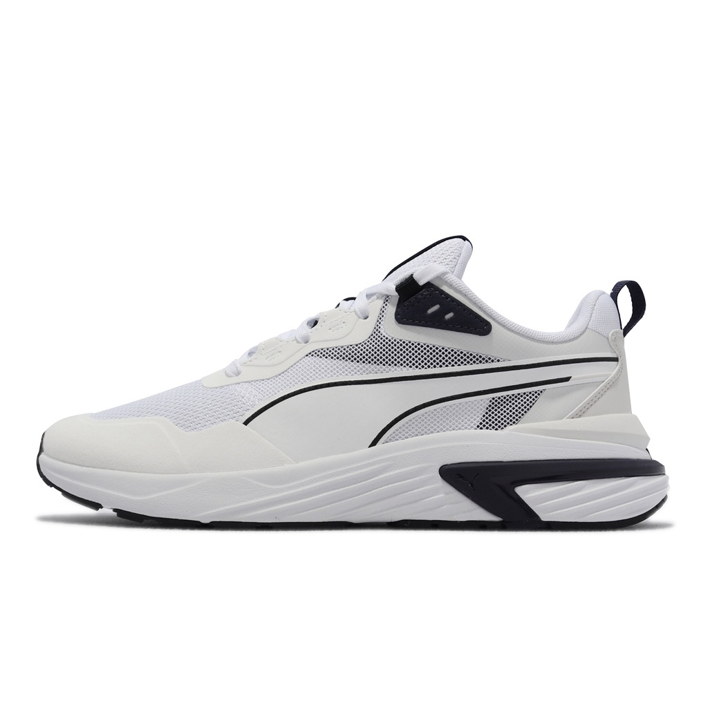 Puma 慢跑鞋Supertec 白黑男鞋運動鞋基本款【ACS】 383052-03 | 蝦皮購物