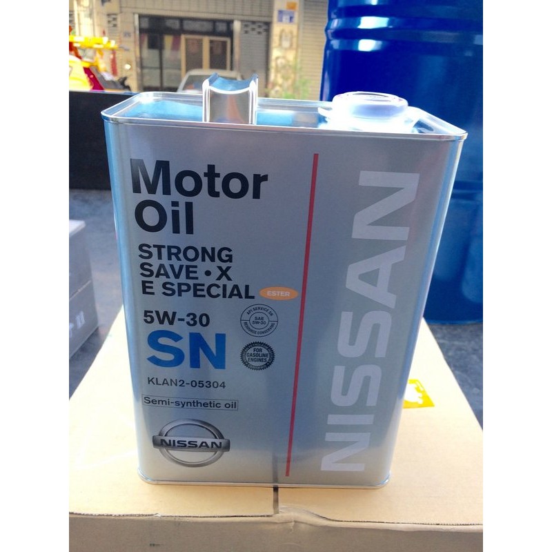 單買區-【日產 NISSAN】Save XE Special、5W30、酯類全合成機油、日產機油、4L/罐【日本進口】
