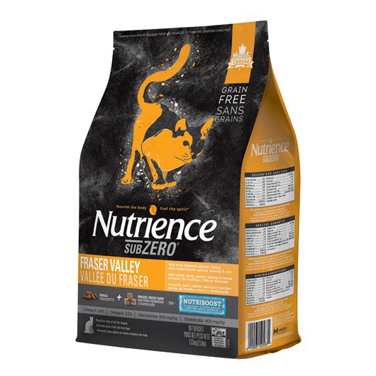 貓- 紐崔斯 Nutrience SUBZERO頂級無穀配方+凍乾 成貓飼料 火雞肉+雞肉+鮭貓-