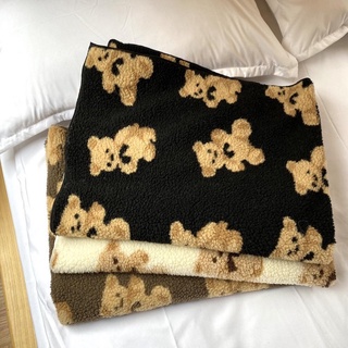 🇹🇼小熊暖呼呼毛毯 熊寶寶 冬被 科技纖維羊毛毯 暖被 可愛熊 絨被
