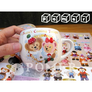 ☆POMER☆日本東京迪士尼海洋樂園絕版正品 達菲熊 DUFFY 雪莉玫 聖誕節 雪人 陶瓷 馬克杯 杯子 咖啡杯 茶杯