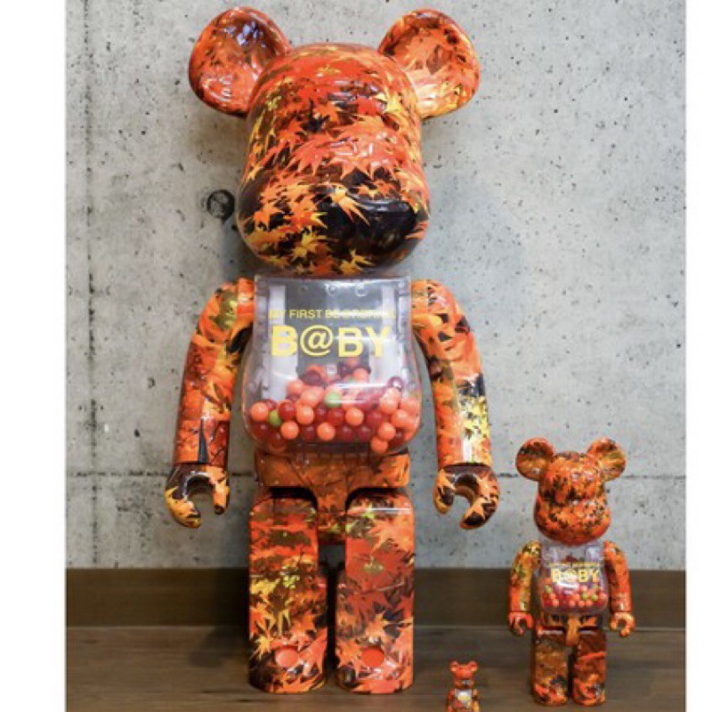 Be@rbrick 楓葉千秋 400% +100% 玩具 收藏