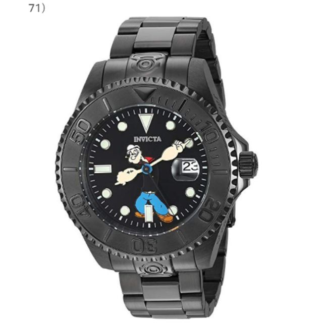 Invicta英威塔 大力水手Grand Diver Popeye 限量版記念手錶自動上鍊 已售