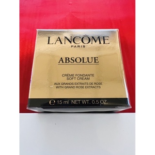 蘭蔻 Lancome絕對完美黃金玫瑰修護乳霜 玫瑰霜 soft 15ml