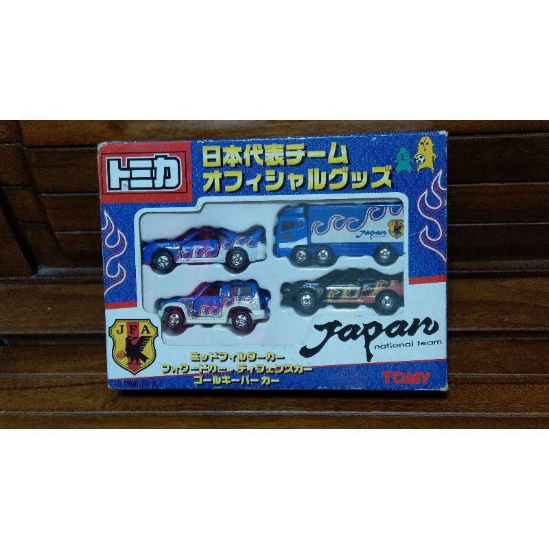 Tomica Japan 日版 二手 日本代表隊 足球隊 官方商品 貨車 福特