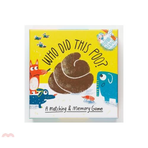 Who Did This Poo? 是誰的便便（記憶配對遊戲）桌遊（外文書）