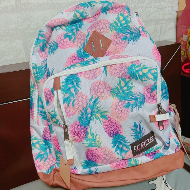 jansport 大後背包 鳳梨🍍圖案 全新