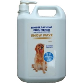 SNOW WAVE 雪波 犬貓狗兔香水寵物洗毛精 沐浴乳 香波『全犬』4000ml（1GL）每桶1,000元+送 吸水巾