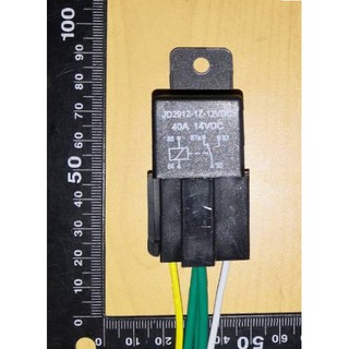 汽車繼電器 40A/DC12V 汽車改裝大燈 5腳繼電器帶插座