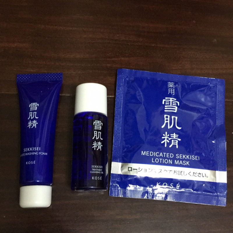 Kose 高絲雪肌精水面膜 雪精肌淨透洗顏霜 雪肌精淨透潔顏油 蝦皮購物