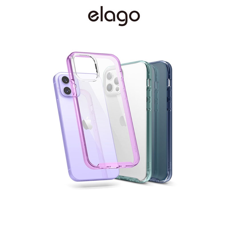[elago] Hybrid 透明防震保護殼 (適用 iPhone 12 Mini)