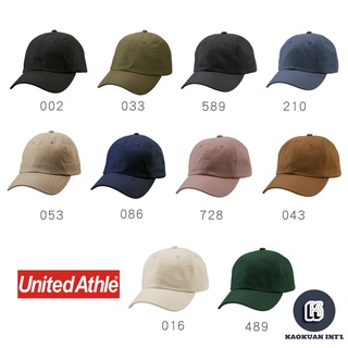 日本 United Athle UA 9670-01 棉質 美式 復古 老帽 金屬調整 夾扣【高冠國際】