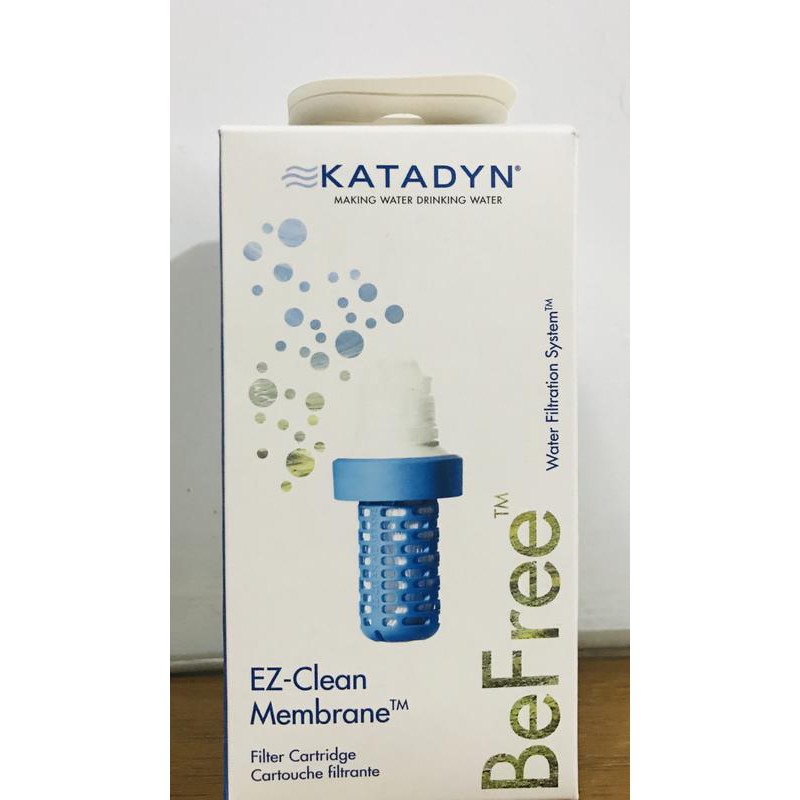 Katadyn Befree 輕量隨身戶外濾水器替換濾心, 全新盒裝