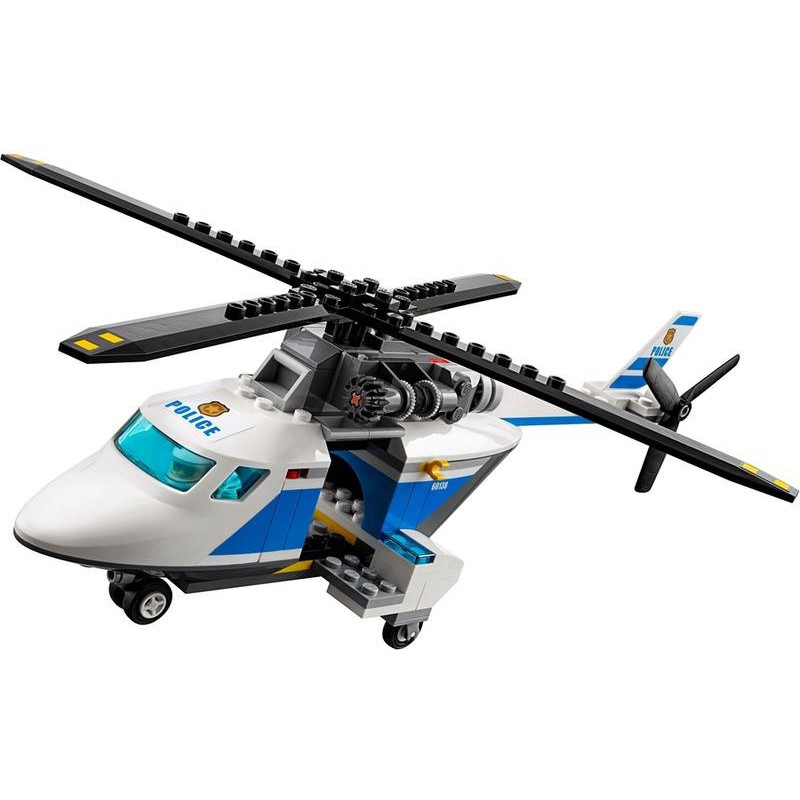 LEGO 樂高 City 城市系列 60138 高速追捕 單售 拆賣 3 號包 載具 警用 直升機