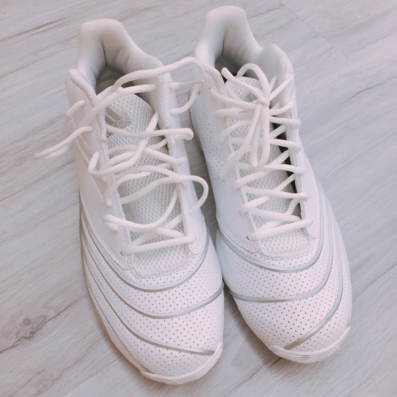 Adidas T mac 11.5 九成新 全白籃球鞋