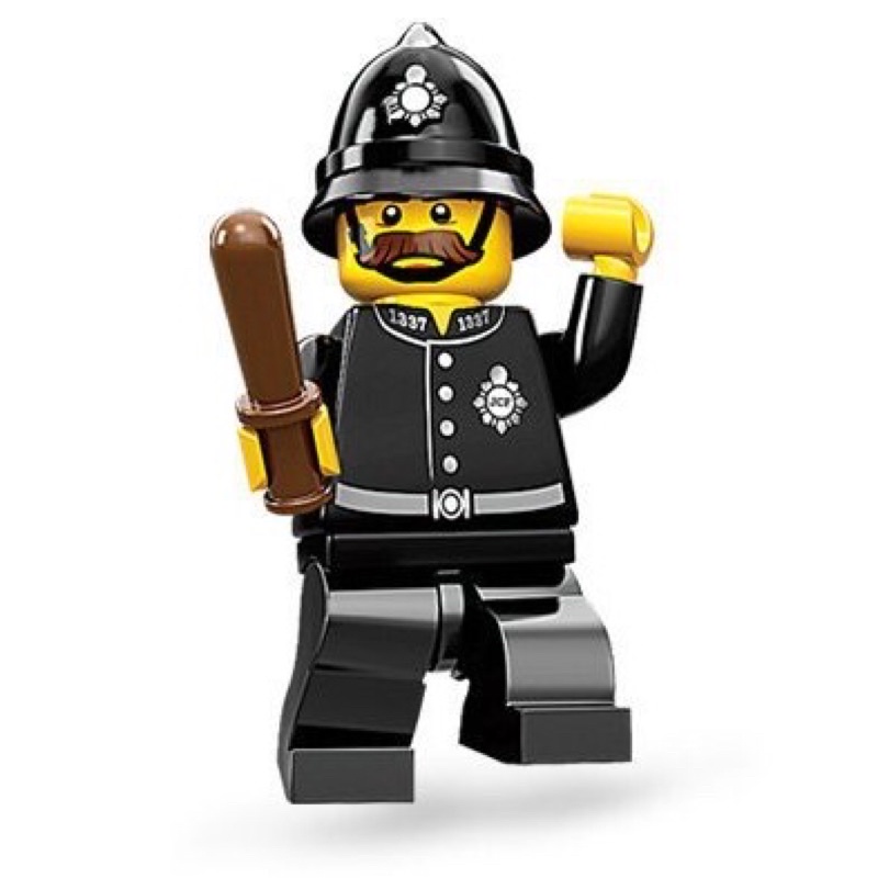 LEGO 樂高 第11代人偶包 71002 15 英國警察（袋裝僅開確認）