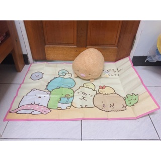 全新正版San-X角落生物角落公仔角落小夥伴 防水野餐墊 地墊 12吋大炸蝦娃娃 玩偶