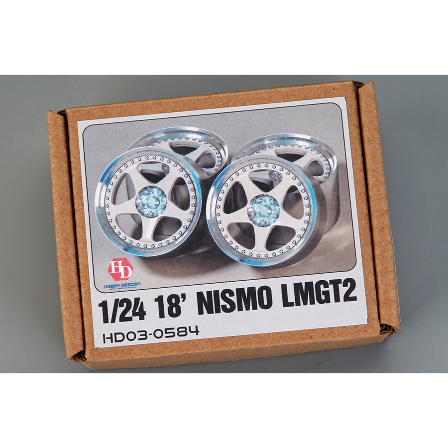 【傑作坊】Hobby Design HD03-0584 1/24 18吋改裝輪圈Nismo LM GT2