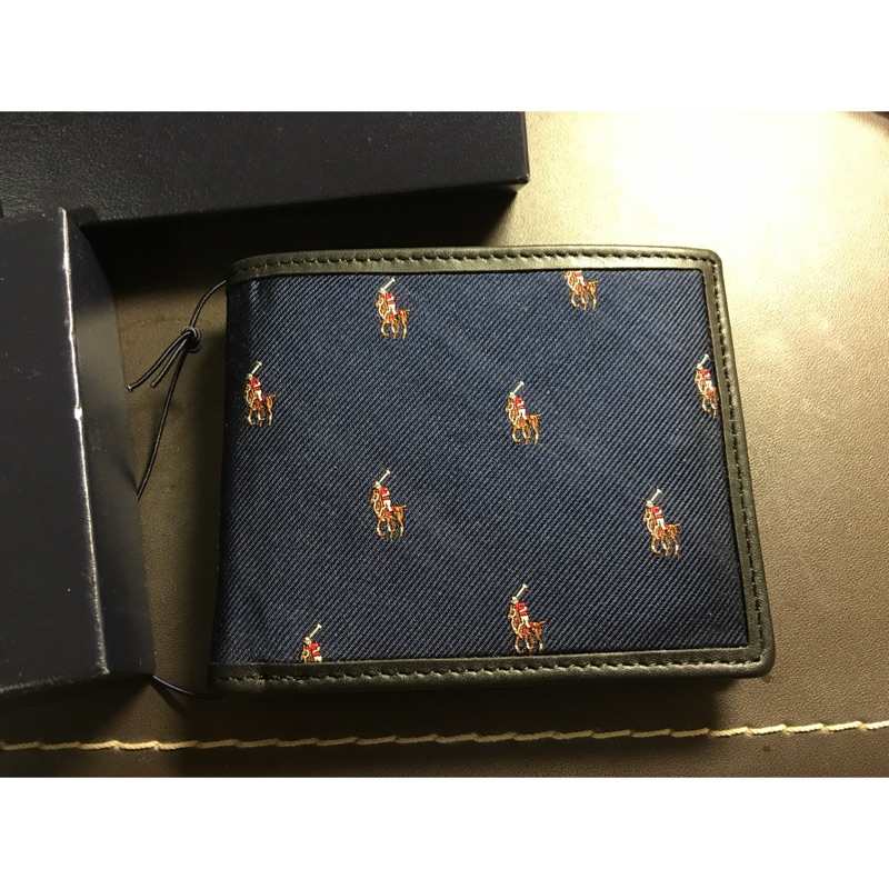 Polo Ralph Lauren 皮夾 短夾 真品 正品 全新