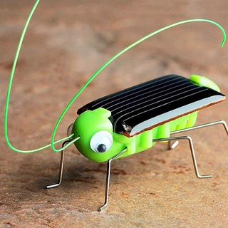1pc 迷你太陽能蚱蜢昆蟲玩具 / 益智假蚱蜢移動玩具不帶電池 / 兒童有趣的益智玩具