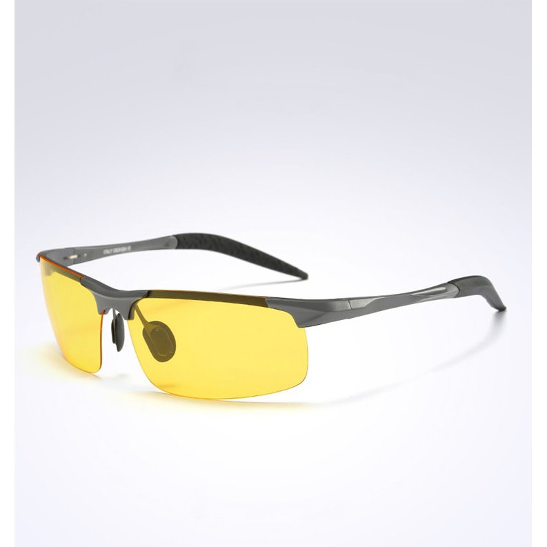 鋁鎂合金 系列77 偏光夜視鏡 / 防眩光 / UV400 / 夜視眼鏡 / 夜用眼鏡 / 夜視鏡 偏光眼鏡