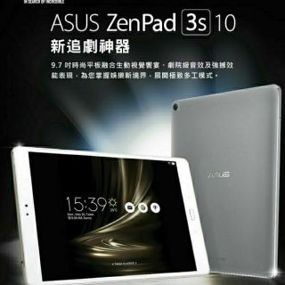 Image of Asus美規9.7吋ZenPad 3S 10 ZT500KL二手 福利天堂M 傳說對決 送保護套 玻璃貼高通650