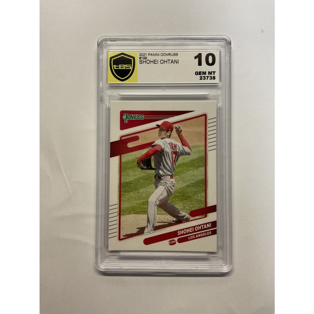 大谷翔平球員卡 Shohei Ohtani Panini DONRUSS系列 2019、2021年