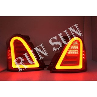 ●○RUN SUN 車燈,車材○● 全新 鈴木 06 07 08 09 SWIFT LED光柱紅白 尾燈 方向燈 煞車燈