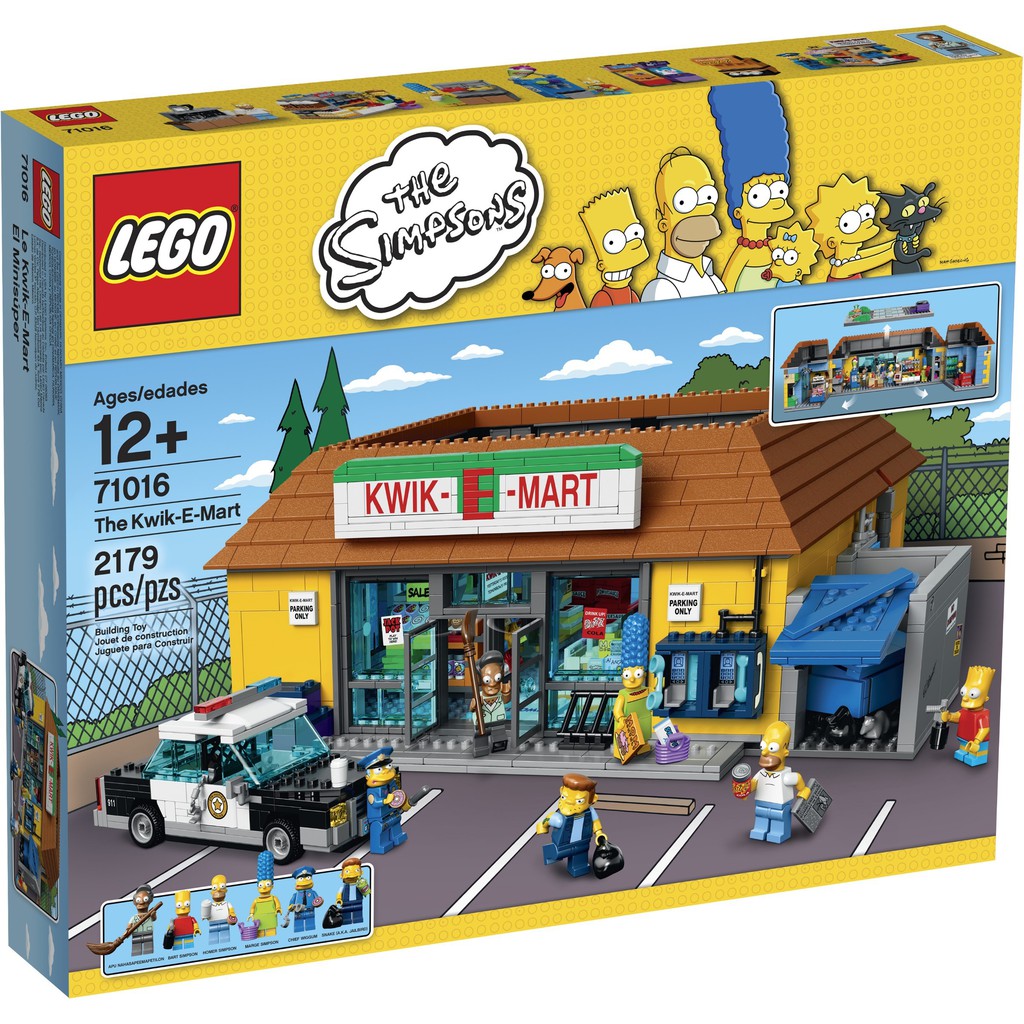 全新未拆 樂高 LEGO 71016 辛普森家庭 The Kwik-E-Mart