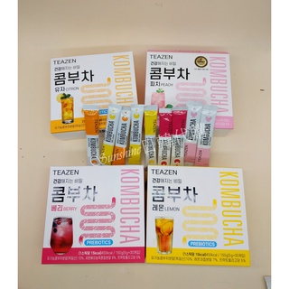 現貨 韓國食品 Teazen 康普茶 無糖 發酵茶 乳酸菌 水蜜桃 檸檬 莓果 香水檸檬 柚子 單條