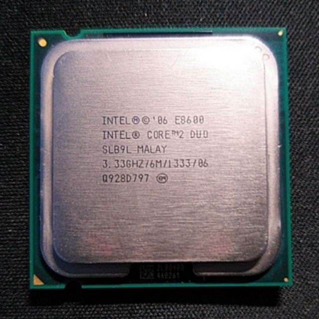 Intel Core 2 Duo E8600 3.33GHz 正式版