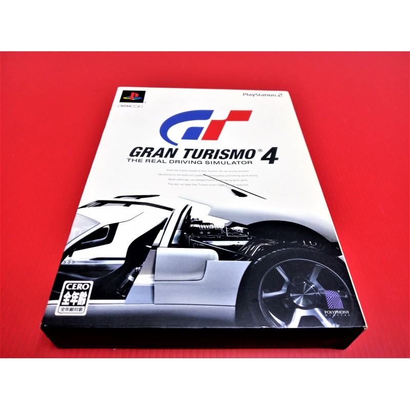 【大和魂電玩】PS2 跑車浪漫旅GT 4{日版}編號:M4-懷舊遊戲~PS二代主機適用