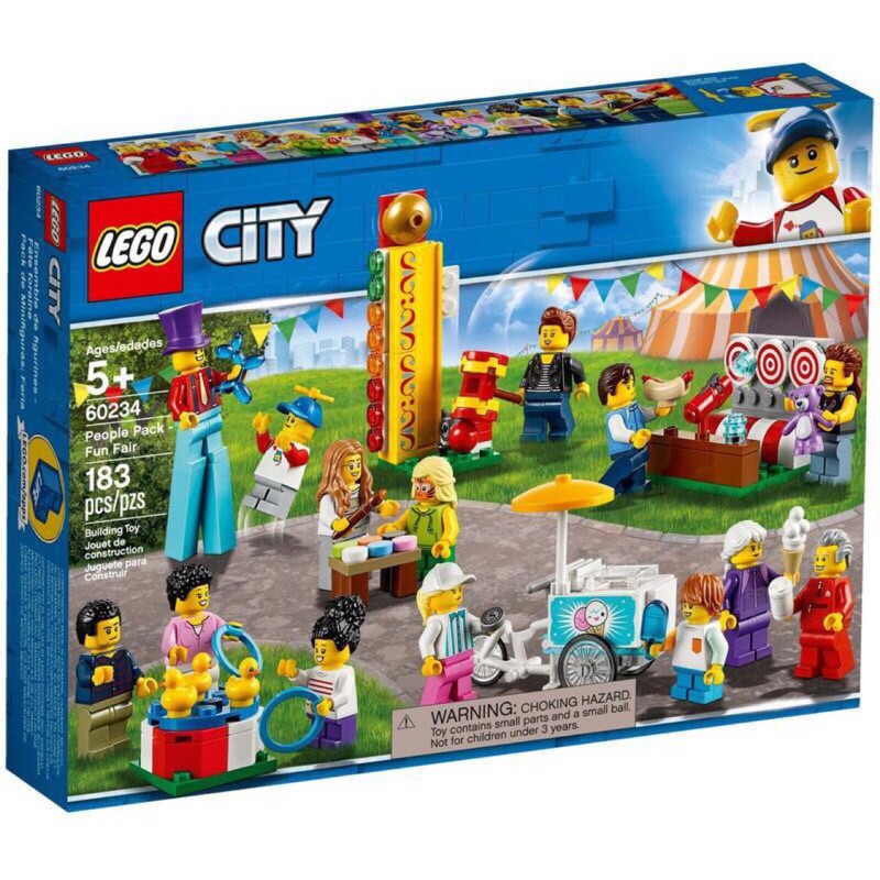 【宅媽科學玩具】樂高 LEGO 60234 人偶套裝-園遊會  城市CITY系列