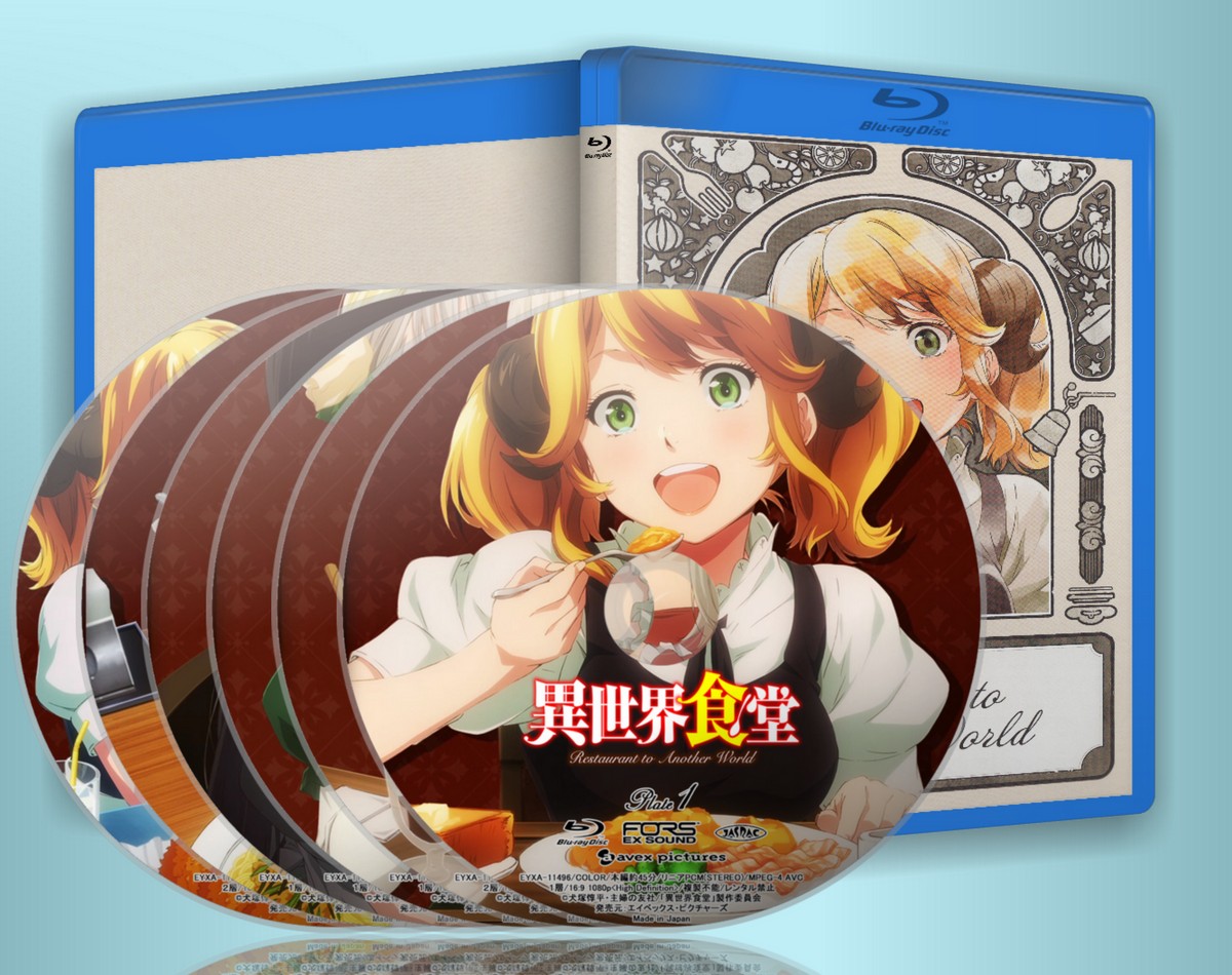 Ps3 Ps4 藍光異世界食堂1 6捲全bd Box 25gx6 動漫光盤碟片光碟新番二次元周邊藍光播放器 蝦皮購物